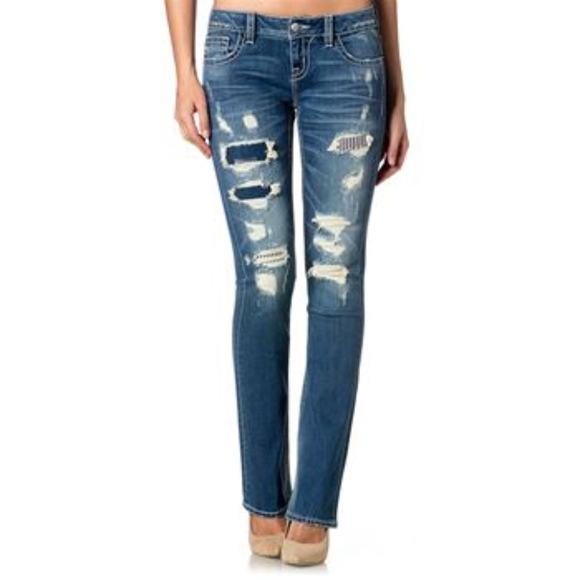 Miss Me Denim - Miss Me Mid-Rise Skinny Jeans